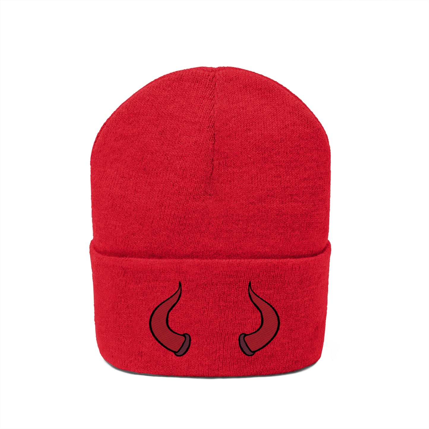 Horns Knit Beanie